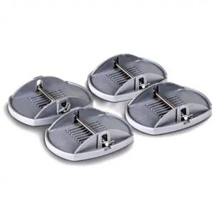 카라반 아웃트리거 4P 캠핑카 받침대 발판 간편설치