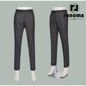 [롯데백화점]레노마 FW 가을겨울 다크그레이 캐주얼한 느낌 슬랙스바지 RPLMBP058A