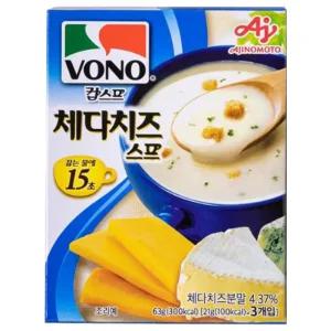 보노 체다치즈 스프 63g (3개입) x 1박스