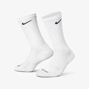 나이키 양말 에브리데이 플러스 쿠션 트레이닝 크루 삭스 (1입) 화이트 SX6897-100