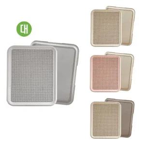 [콩심팥심]펫케어 강아지 배변판 대형 간편한세척 그물망 (랜덤)