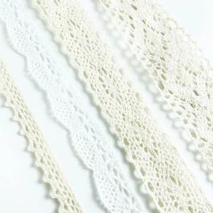 리본 토숀 코튼 레이스원단 레이스천 포장 공예 끈