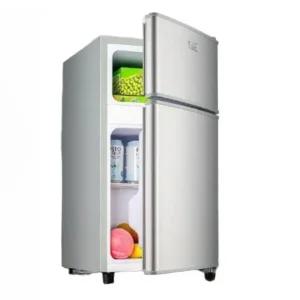 2도어 소형 냉장고 기숙사 오피스텔 저소음 자취 자취방 양문형 술장고 실버 김치냉장고