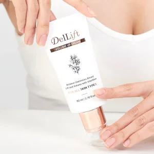 델리프트 볼륨업 엉덩이 가슴크림 탄력 처진 바스트 마사지 리프팅 80ml