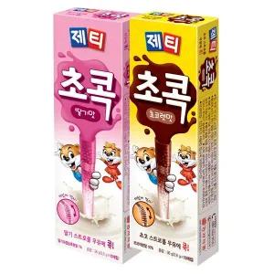 갤러리아 제티 초콕 2종 총 20T(초코10T+딸기10T)