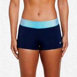 [나이키]여자래쉬가드 스트라이프 킥 쇼츠 NESSC209-480 2482697