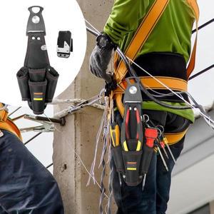 도구 벨트 주머니 조정 가능한 전기 수리를위한 휴대용 다기능 방수 소형 주최자