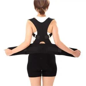 바른자세 자세교정 보호대 남녀공용 허리 어깨 밴드