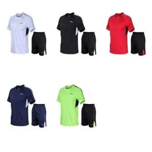 남성 썸머 쿨링 운동복 반팔 반바지 트레이닝복 세트