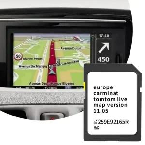 V1105 새 자동차 GPS CARNAT Rult 위성 라이브 SD 카드 튜닝품 버전 지도 네비션