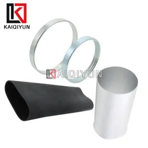 L494 키트 로버 용 060401 부츠 알늄 레인지 서스펜션 고무 에어 전면 LR 슬리브 링 압착 스포츠 L405