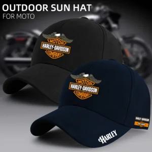 모자 할리 트럭 모토 조절 자동차 캐주얼 캡 텅 배지 데이비슨 가능 덕 오토바이부품 스포스터 3D 힙합