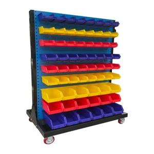 공구보관스탠드 이동식 카센터 부품 양면 고정 공구 정비소