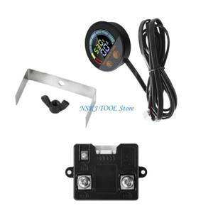 L8RC DC8V-100V 디스플레이 디지털 전류 전압 전력 에너지 미터 멀티 미터 전압계 칼집 자동차 용.