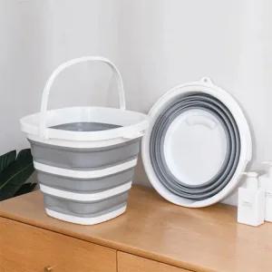 물통 사각형 접이식 차량용공구 대용량 휴대용