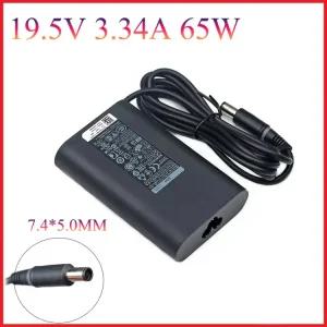 AC E6500 래티튜드용 195V 장치 공급 델 새 PC액세서리 E7250 65W E6430 74*55mm 노트북 334A 충전기