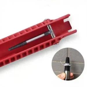 5IN1 다용도 렌치 수도관 배관 수리용 배관용 복스 렌치 싱크대공구 하 꼭지 세면대공구 전용 수도