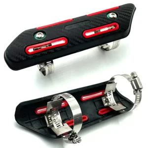 l 오토바이 열 부품 실드 커버 tiading 보호 튜브 소음기 배기 파이프 가드