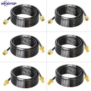 M 504 저손실 전기용품 암 커넥터 라우터 피그테일 A 케이블 동축 LM40 연장 WiFi 안테나 LMR240 코드