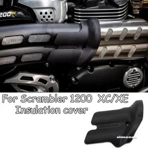 배기관 커버 1200 용 XE/XC 오토바이부품 스크램블러 절연 ti ald