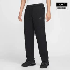 나이키 NIKE 남성 테크 오픈헴 플리스 팬츠 IM0698-010 국내매장판 1597903
