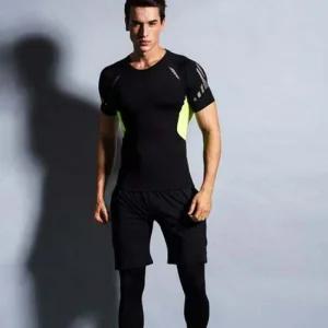 남자 4종 반팔 반바지 트레이닝복 스포츠웨어 세트