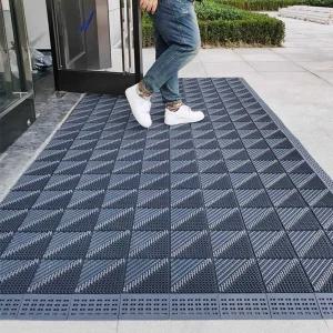 업소용 현관매트 격자 바닥 논슬립 매장 방수 코일