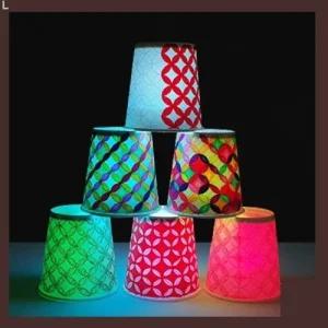 테셀레이션 종이컵 300 무늬 만들기 꾸미기 수학교구 색칠놀이 패턴공부