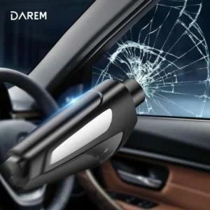 비상 안전망치 키홀더 레드 탈출차량망치 용용품 차량용 용칼 도구