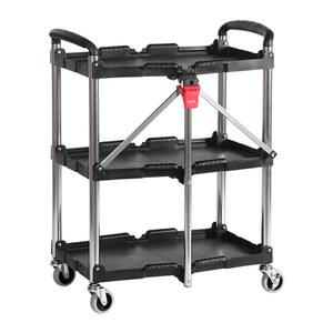 서빙카트 접이식카트 철제공구함 이동식 스 인레스 켄도 휴대용 주방 캐비닛 자동차공구함