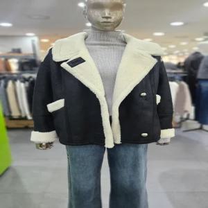 시슬리/애플아울렛/중기장 인조 무스탕 SA LEE1461