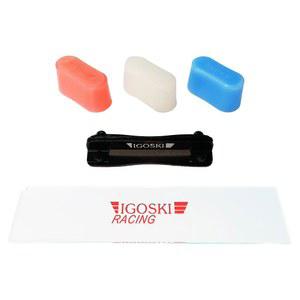 3팩 유니버설 왁스, 대형 왁스 스크레이퍼, 스크레이퍼 튜너가 포함된 이고스키 스키 스노보드 튜닝 및 왁싱 키트