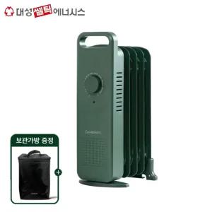 대성쎌틱 캠핑 미니 라디에이터 5핀 전기 난로 난방기 DSH-4250K