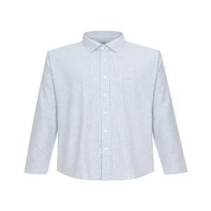 [오스틴리드][오스틴리드]라이트 그레이 잔체크 드레스 셔츠-A2DL2904