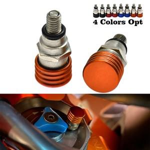 M4x0.7 바이크 오토바이 CNC 포크 에어 블리더 밸브 KTM EXC SX 150 200 250 300 350 400 450 500 Motocros