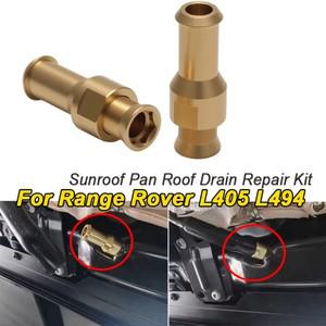 랜드로버 레인지로버 L405 L494용 황동 선루프 팬 배수구 수리 키트 2개