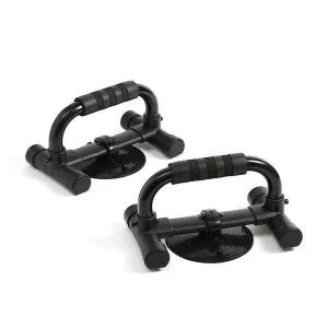 [셀러에이드]이시아르 푸쉬업바 논슬립 팔굽혀펴기기구 흡착 블랙