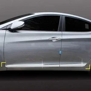 아반떼MD 사이드 스커트 크롬 몰딩 언더라인 튜닝 자동차인테리어용품