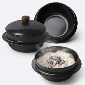 [콩심팥심]인덕션용냄비 가마솥밥 IH냄비 4size 가마솥밥 인덕션뚝배기