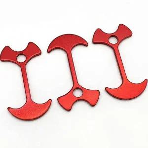 [콩심팥심]캠핑 데크팩 앵커팩 오징어 앙카 알루미늄 카라비너