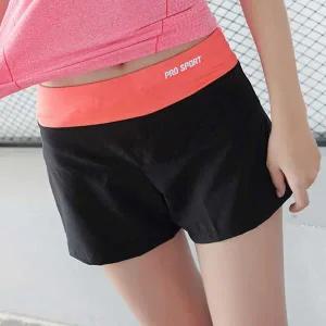 [콩심팥심]여성 스포츠 반바지 속바지 내장 헬스 요가 홈웨어