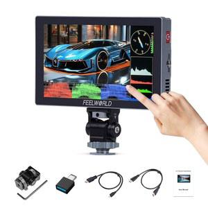 필월드 P6X 카메라 필드 터치스크린 모니터 5.5인치 1000니트 알루미늄 하우징 1920x1080 IPS 9:16 메이커 HDMI2.0 3D LUT HDR 파형 DSLR 소니 캐논 니콘 후지 사진용