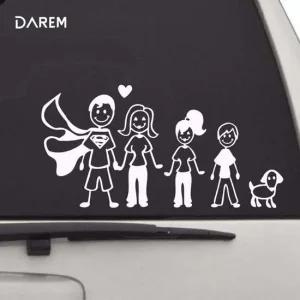 주유구 다름S 해피패밀리 차량용 스티커 / DIY 자동차 주유구