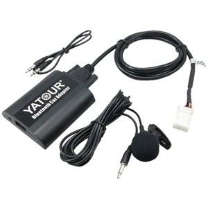 토요타/렉서스용 야투르 블루투스 자동차 어댑터 음악 CD 체인저 6+6PIN CDC 커넥터