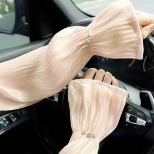 여성 여름 팔 손등 가리개 운전 골프 쿨 토시 피치 팔