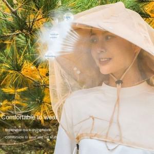 양봉 모자 낚시 모자 모기 방지 위장 모자 베일 벌 방지 모자 모기장 모자 곤충망 벌망