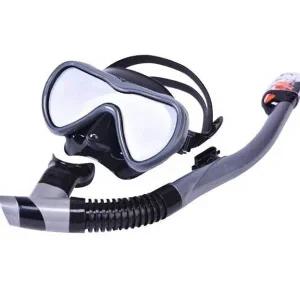 스노쿨링고글 스노쿨링장비 성인스노쿨링세트 그레이 (WF9BC94)