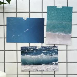 14종 감성 파도 벽꾸미기 미니 바다 홈카페 사진 빈티지 촬영 기획상품 포토 프리미엄 인테리어 엽서 여행