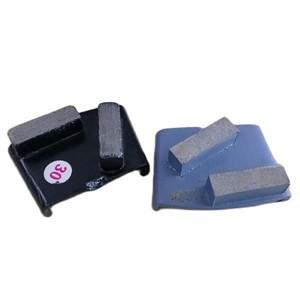 에폭시 경화 바닥 금속 그라인딩 블록  다이아몬드 플레이트  콘크리트 헤드  나이프  디스크  12 개