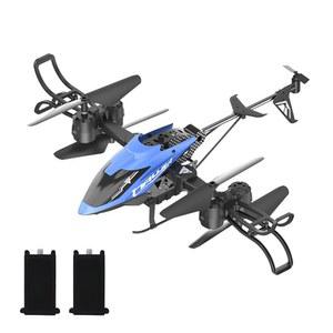 SREJNGL 대형 낙상 저항 Rc 헬리콥터 3.5채널 리모컨 장난감 비행기 고도 고정 높이 유지 LED 라이트 나이트가 포함된 항공기 RC 선물